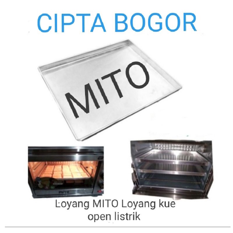 Loyang MITO Loyang kue open listrik allmunium