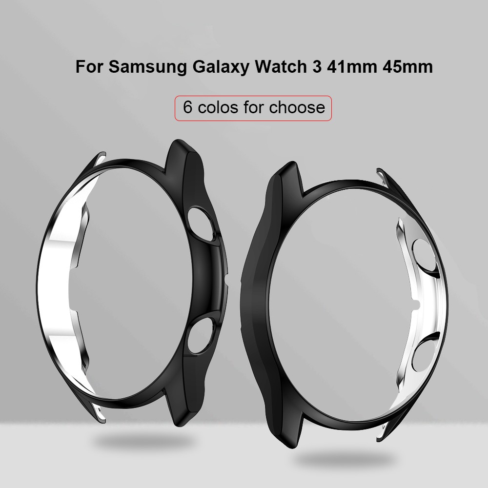 Casing Pelindung Bumper Smartwatch Samsung Galaxy Watch 3 45mm 41mm Desain Hollow Out