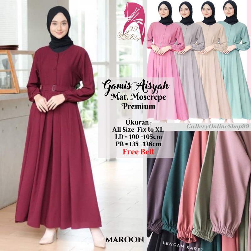 Jual Baju Bju Bsju Gamis Games Gmis Dres Dress Remaja Fashion Muslim