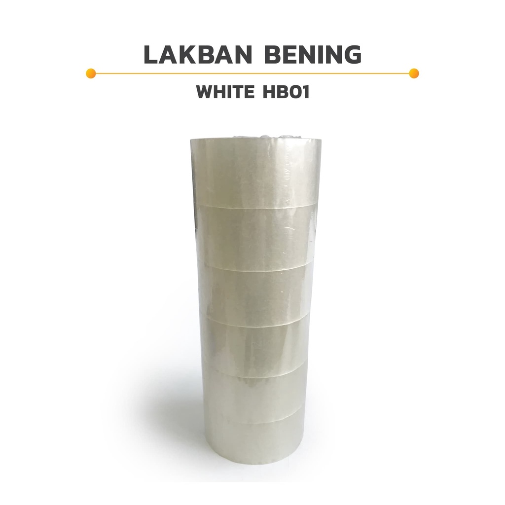 

Lakban Bening Murah isi 6 Roll / Lakban Packing 48mm x 90yard