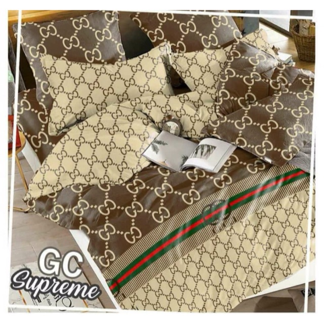 Sprei gucci ukuran 180x200