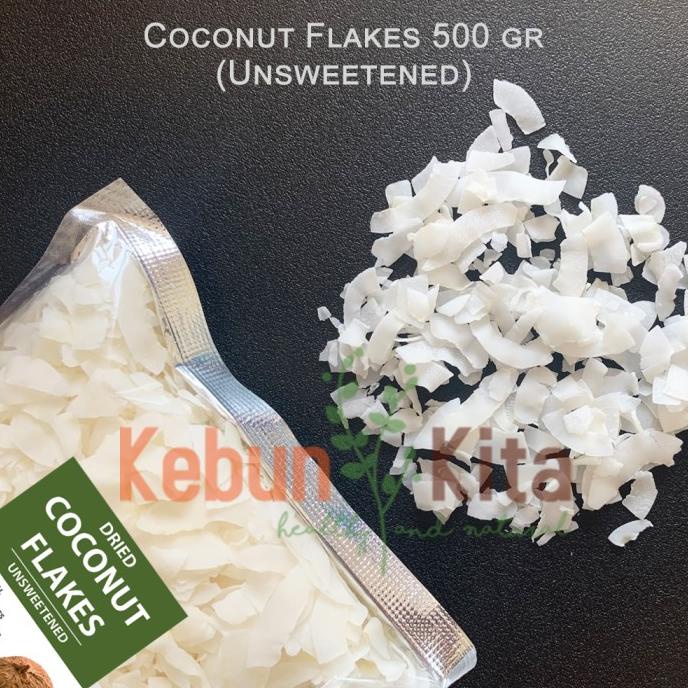 

Coconut Flakes (Kelapa Serut Kering) 500gr TERLARIS TERPERCAYA ORIGINAL