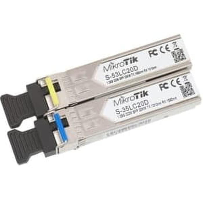 Mikrotik S-3553LC20D 12.5 Gigabit SFP Module Pair