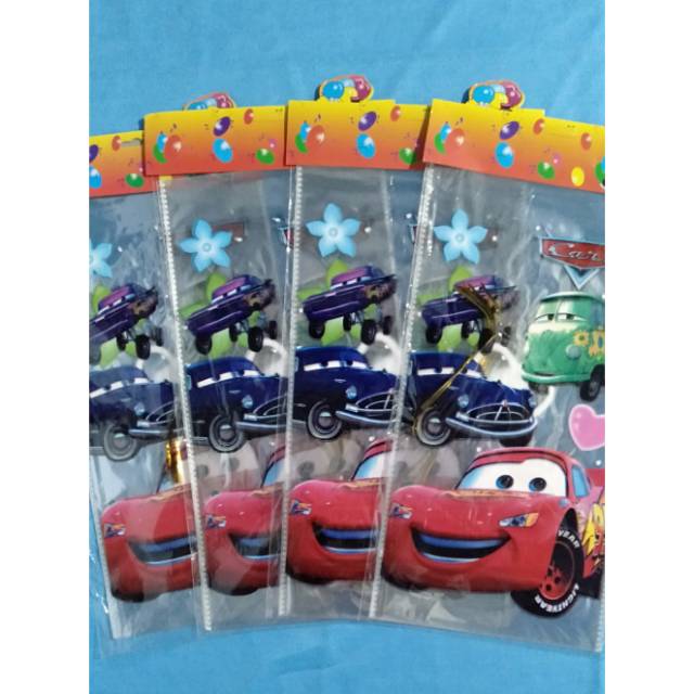 

Plastik bingkisan cars