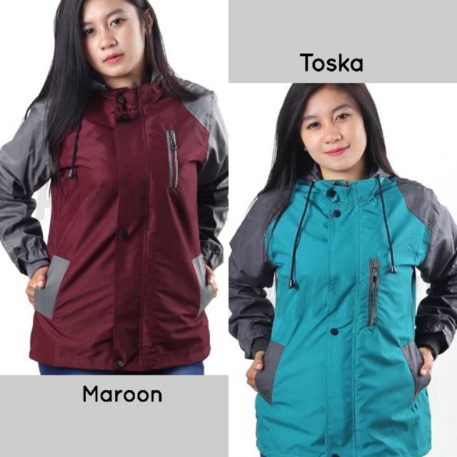 Jaket Wanita Distro Original Kombinasi Warna Bisa Pilih Size Ukuran