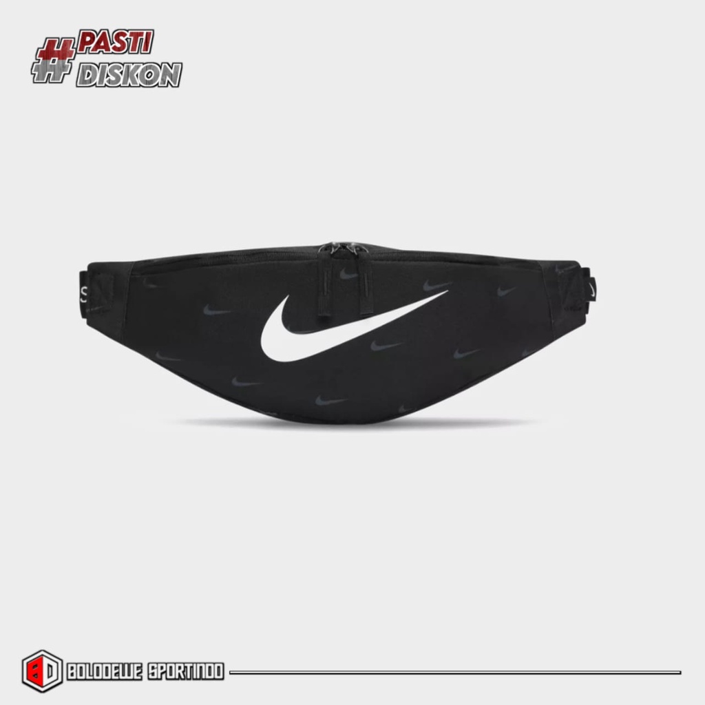 TAS PINGGANG NIKE HERITAGE HIP PACK BLACK/WHITE BA5750-010