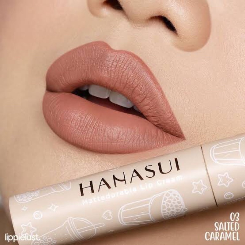 LIPSTIK HANASUI SALTED CARAMEL NEW