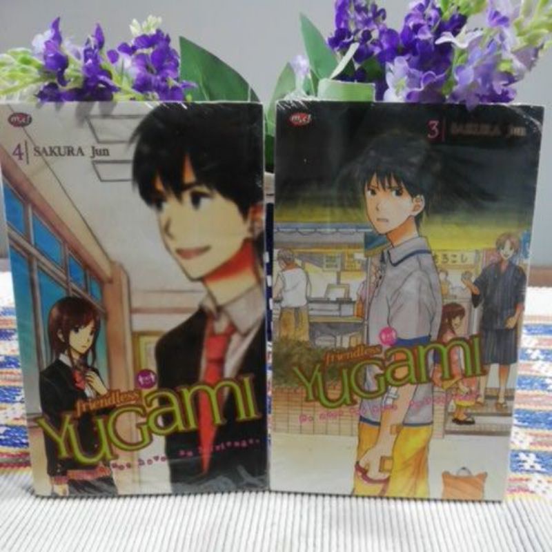 Friendless Yugami he does not have any friends vol.3-4 komik manga