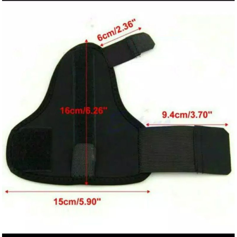 Thumb Hand Finger Splint Wrist Brace Support CTS De Quervain Deker Pergelangan Tangan Pereda Nyeri