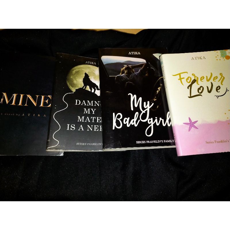 NOVEL FRANKLIN's FAMILY SERIES ( Mine, Damn my mate is a nerd, My bad girl, Forever love) - ATIKA