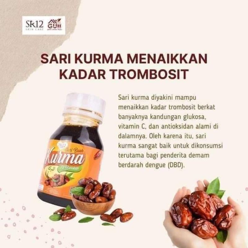 

Sari kurma SR12/sehat/imun booster/best seller/sari kurma/sarkum/trombosit booster