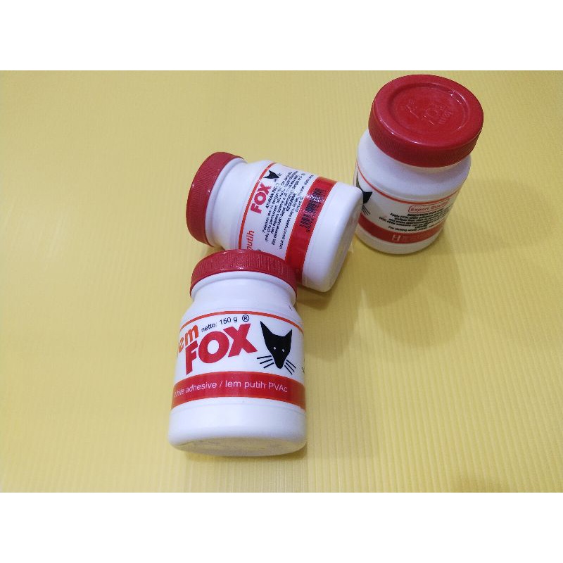 

Lem Fox Lem Putih PVAc Lem untuk anak sekolah Alat Tulis
