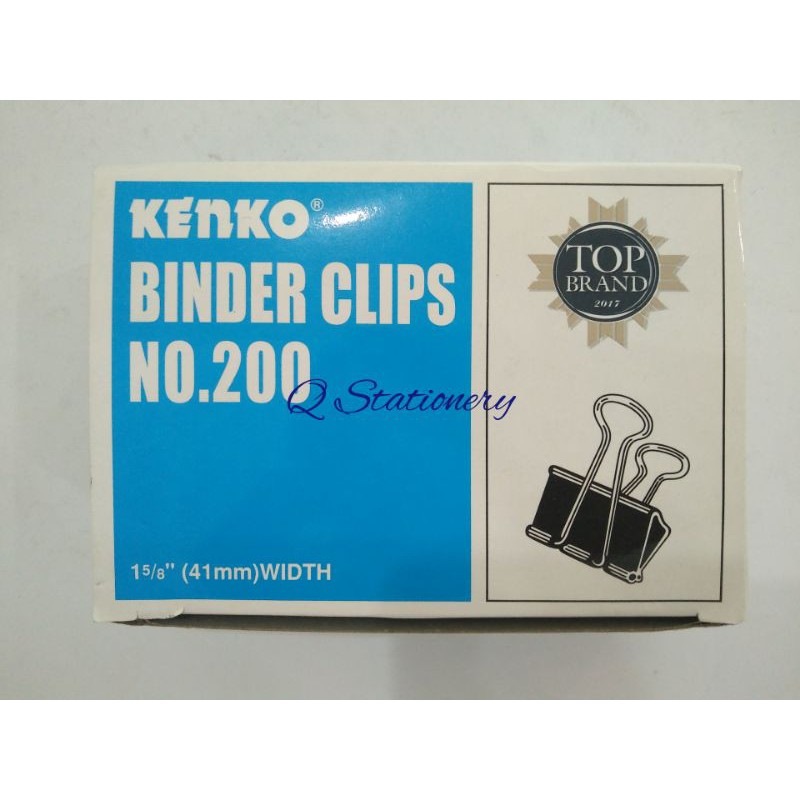 

binder clip/penjepit kertas no. 200