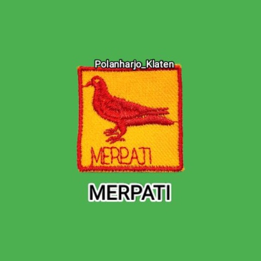 Tanda Regu Pramuka Putra Merpati / Tanda Regu Merpati