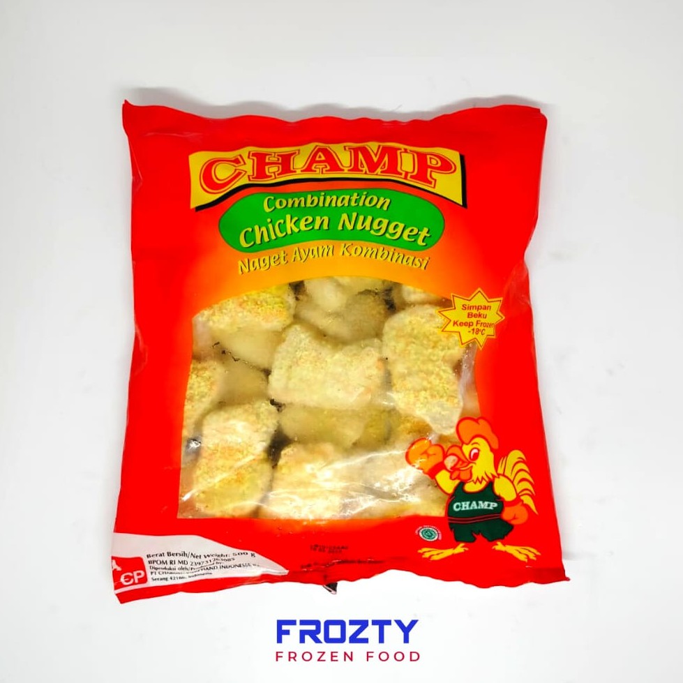 Champ Nugget Ayam 250 gr dan Champ Nugget Ayam 500 gr