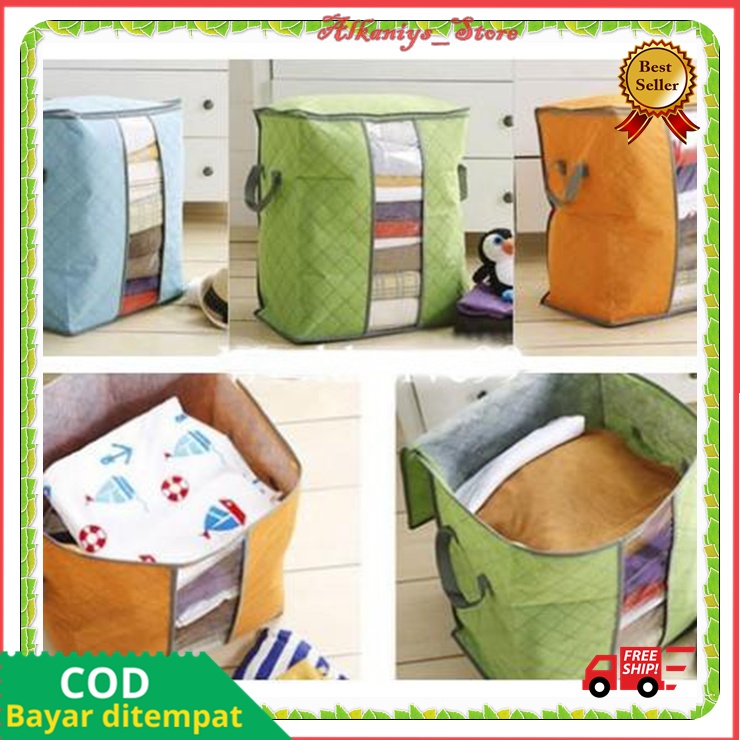 Tempat Penyimpanan Baju Bayi Kekinian Storage Box Organizer Keranjang Pakaian Tas Kotak Keranjang Bu