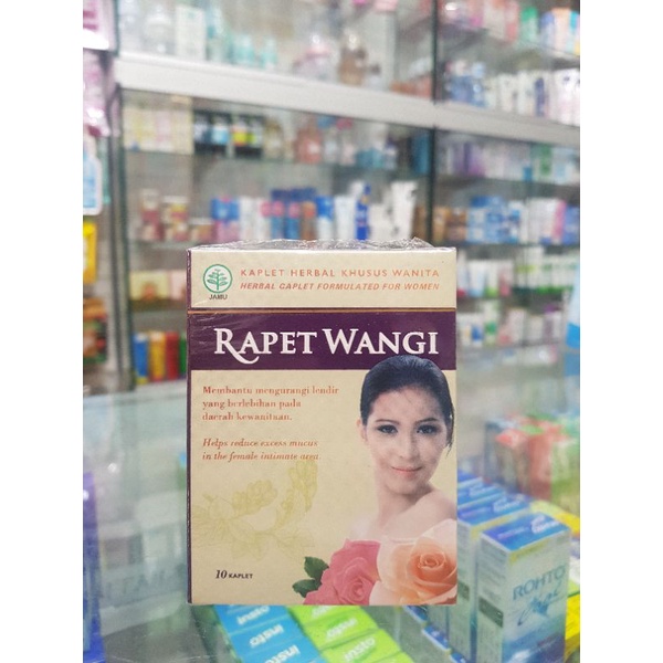 Rapet Wangi 10 Kaplet / Herbal Khusus Wanita / Keputihan