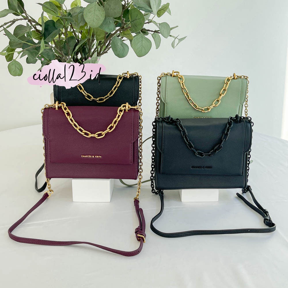 TAS WANITA CHAIN MUSE SLINGBAG - CK023