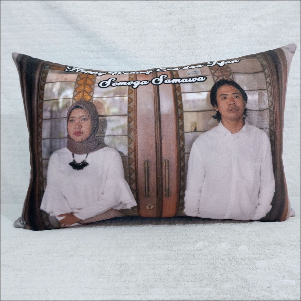 Bizzarpillow Bantal Foto Custom Fullprint 40x60 cm BZ023