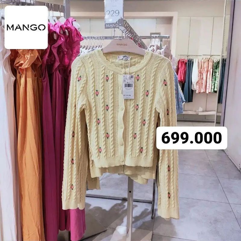 Jastip Mango Cardigan Cute Rajut Knit