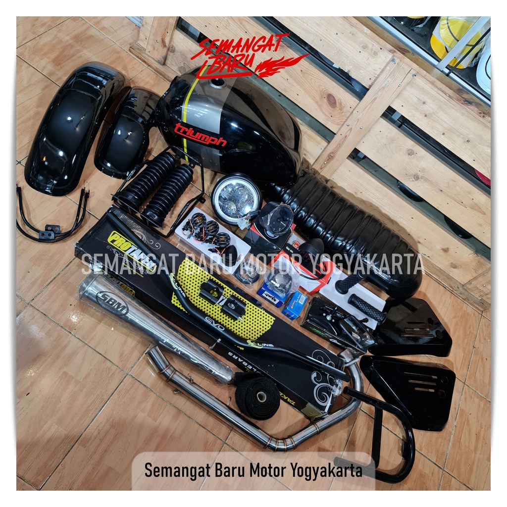 paket japstyle megapro , tiger , scorpio , thunder , byson