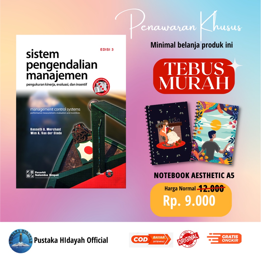 Jual Buku Sistem Pengendalian Manajemen Edisi 3 - Kenneth A. Merchant ...