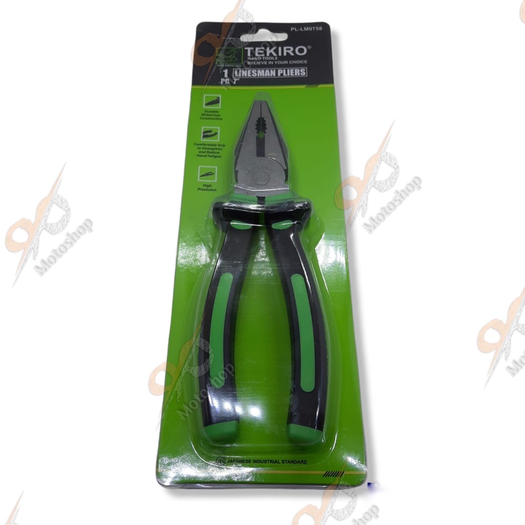 Tekiro Tang Kombinasi 7 Inch 7' Combination Pliers 7 Tang Kombi Kombinasi Tekiro Alat Perkakas