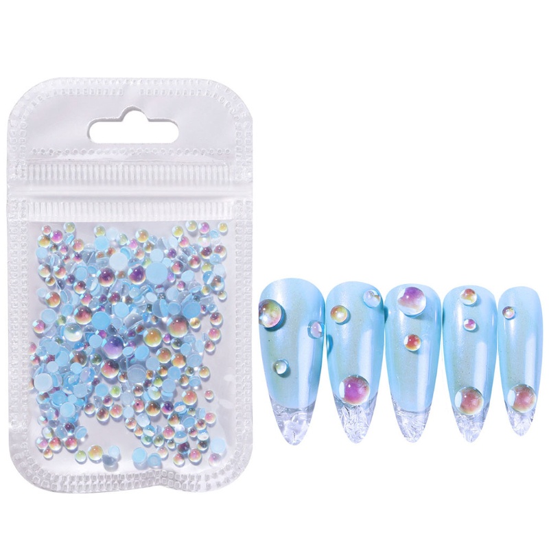 Siy 300pcs Stiker Nail Art 3d Aneka Desain Untuk Wanita