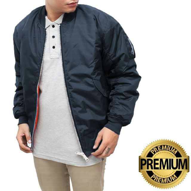 Jaket bomber bgsr polos