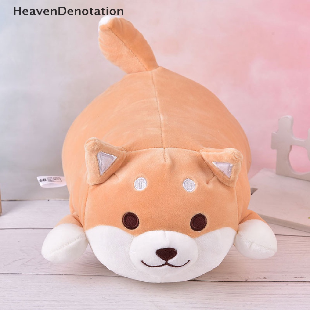 (Heavendenotation) Boneka Anjing Corgi Shiba Inu Bahan Plush Ukuran 40cm