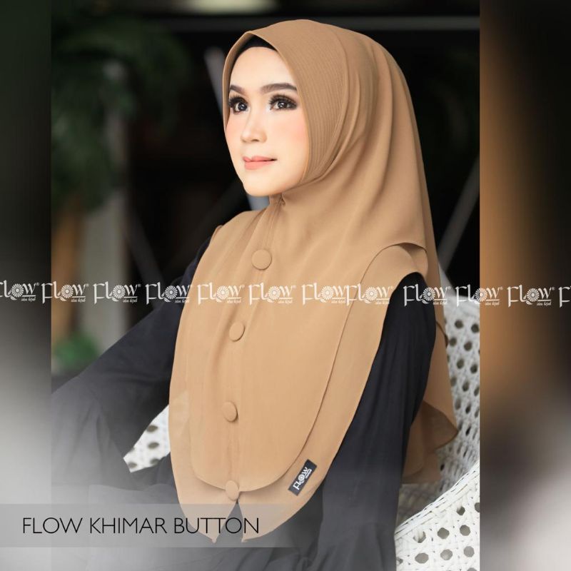 Khimar Button Ori Flow Idea Hijab