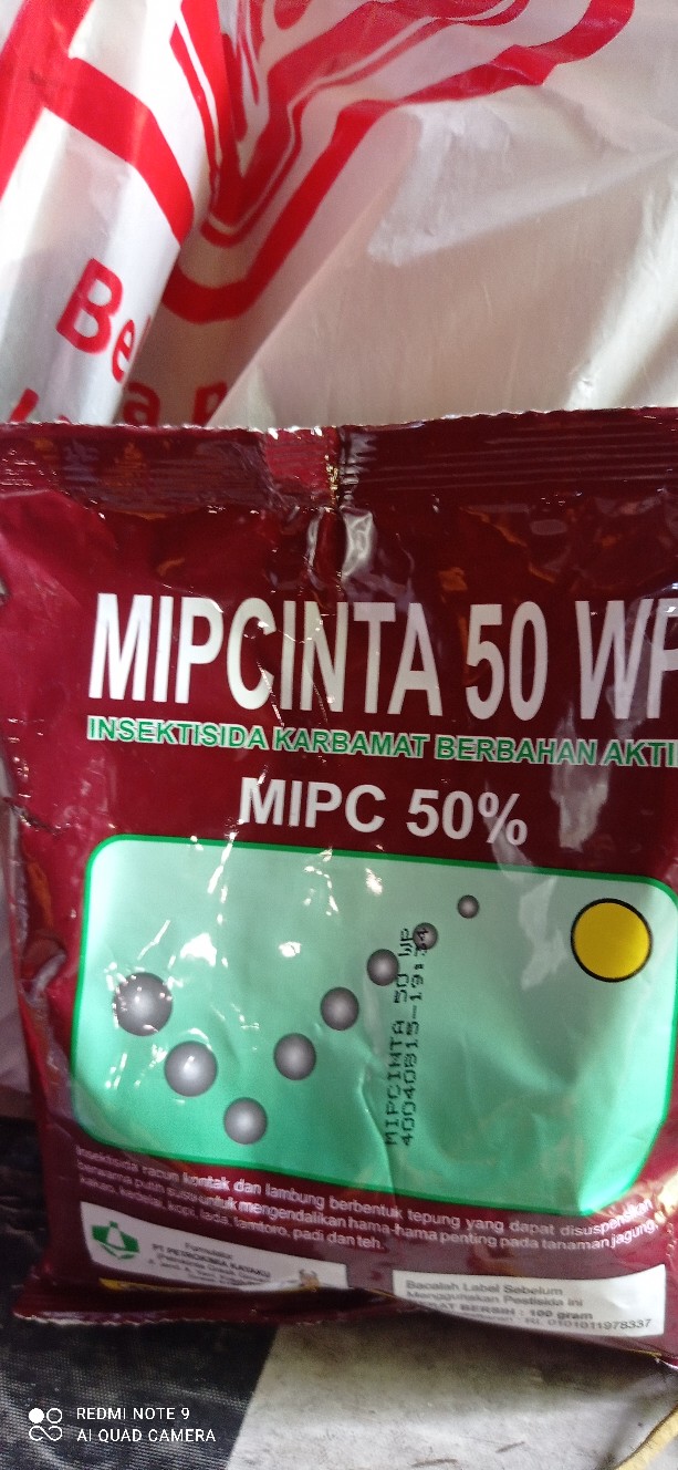 (bisa Cod) Insektisida Mipcinta 50 Wp Isi 100 Gram