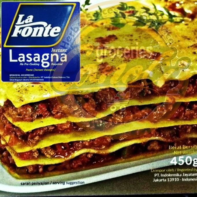 

.........] Lafonte Instan Lasagna 450gr