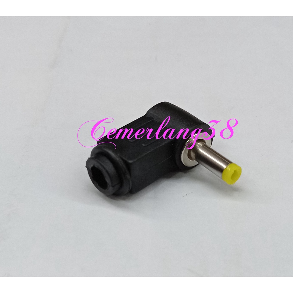 DC JACK ANGLED BENGKOK 4.0x 1.7 mm Charger Power Plug Right Angle