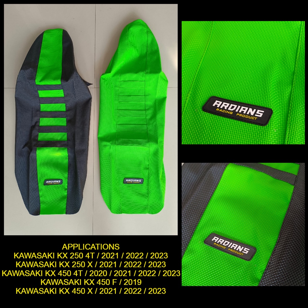 SARUNG JOK KAWASAKI KX 250 KX 250F KX 450 KX 450F 2019-2023 SEAT COVER