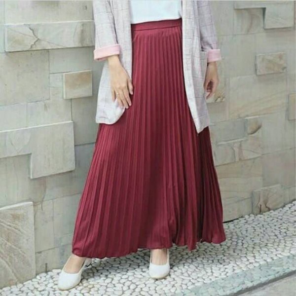 ROK PLISKET MAYUNG MURAH / ROK PLISKET FIT TO XL