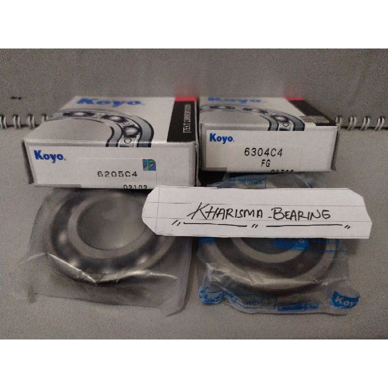 Bearing 6205 C4 + 6304 C4 Koyo kruk as RX king, RXZ, RXS Jupiter