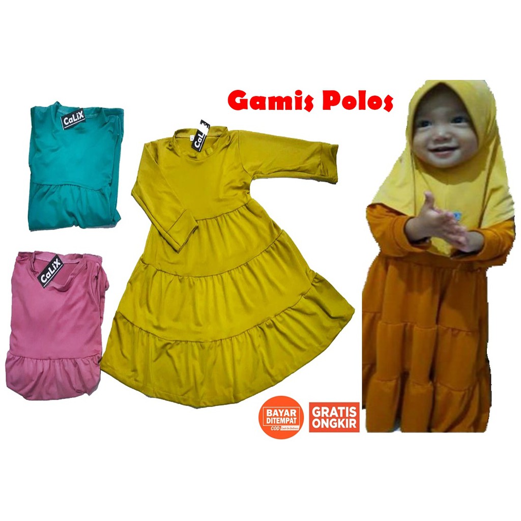 Gamis Anak Dress Baju Muslim Anak