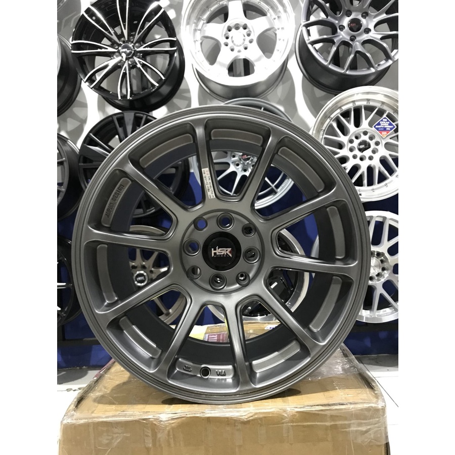 Velg Racing Hsr Tokyo Ring 19 Grey Mobil Camry Hrv Rush CX5 Simplicity