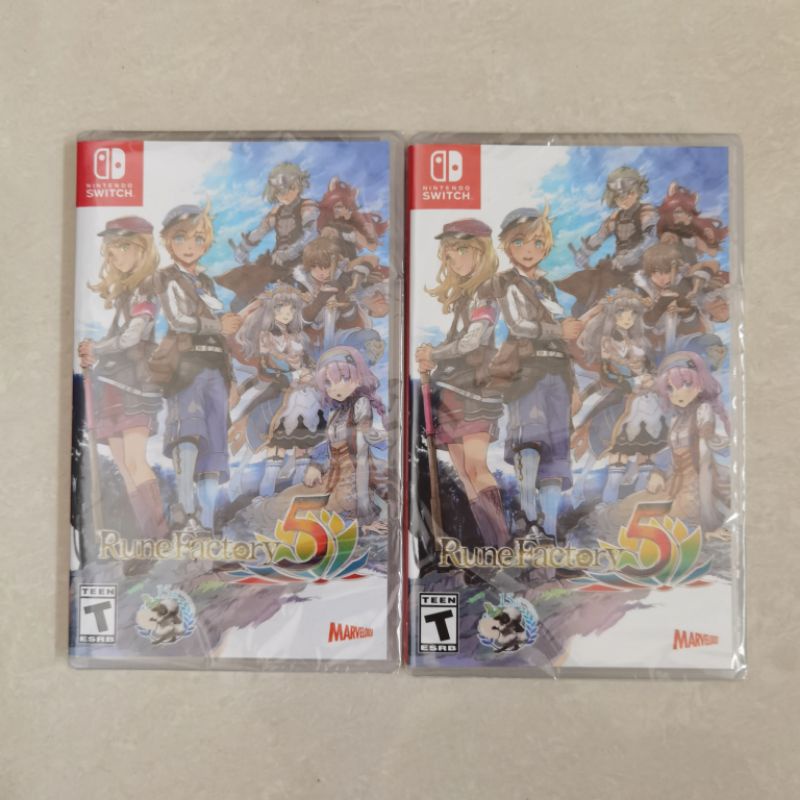 Rune Factory 5 Nintendo Switch V Kaset