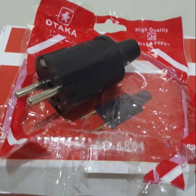 Colokan listrik steker karet otaka