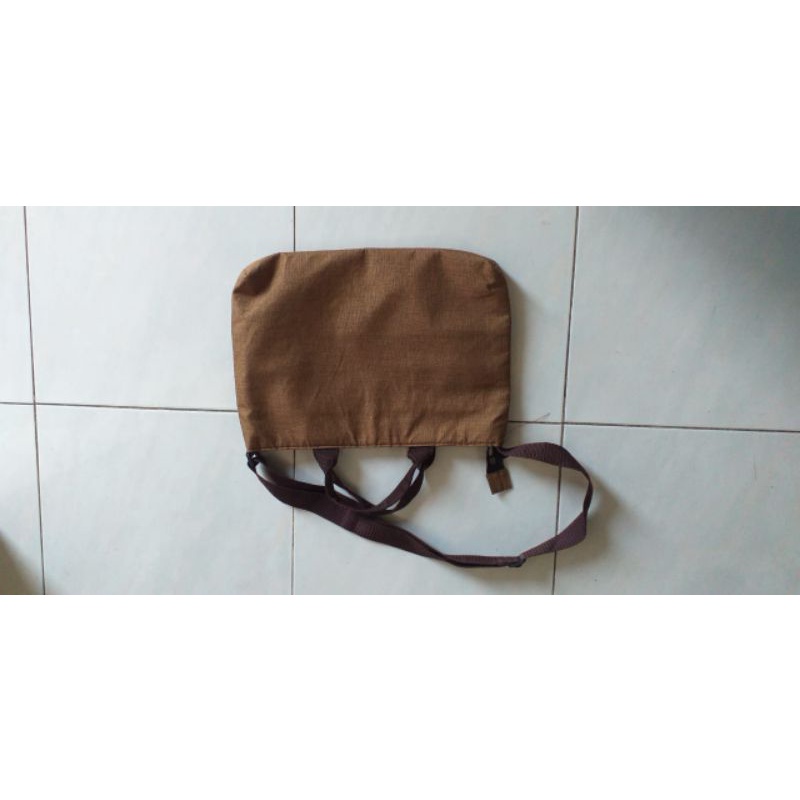 Obral murah tas unisex coklat trendy berkualitas
