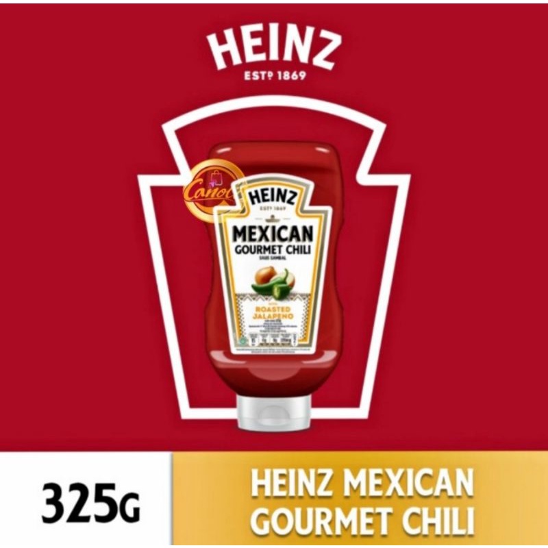 HEINZ sambal meksiko 325 g / mexican gourmet chili roasted jalapeno