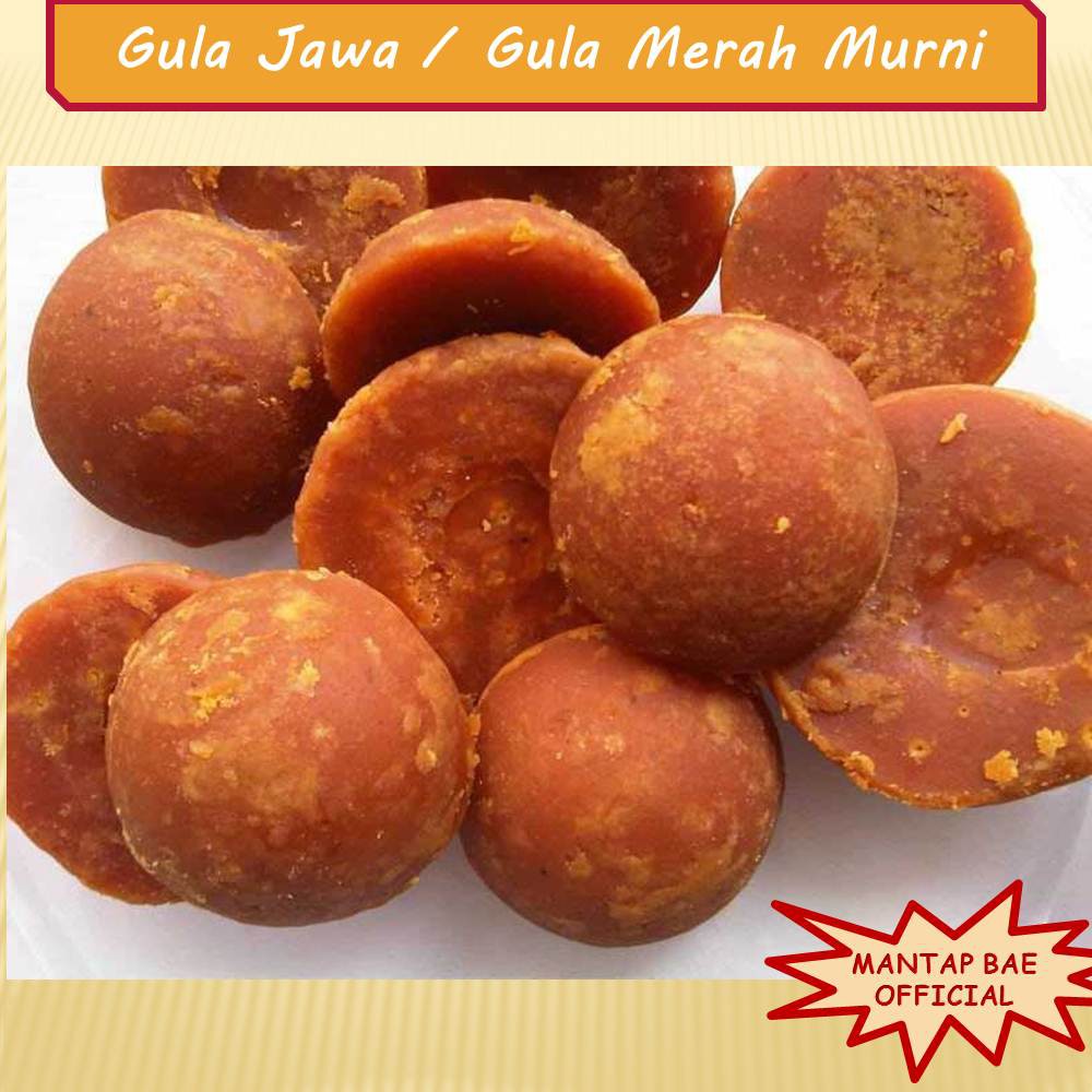 Gula Jawa Murni 100% ORIGINALl asli gula kelapa gula merah 500gr