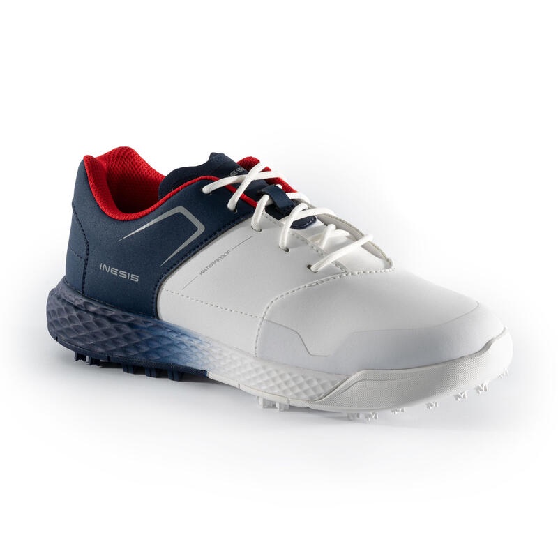 Sepatu golf waterproof sepatu golf anak Boys Golf Shoes Inesis Grip sepatu golf inesis sepatu golf k