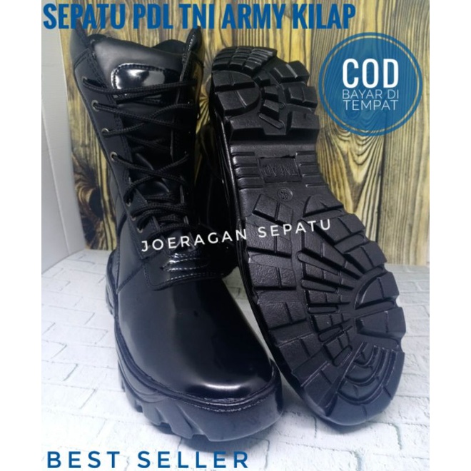 SEPATU PDL TNI KILAP SEPATU PDL SATPAM SEPATU PDL POLRI SEPATU PDL SECURITY