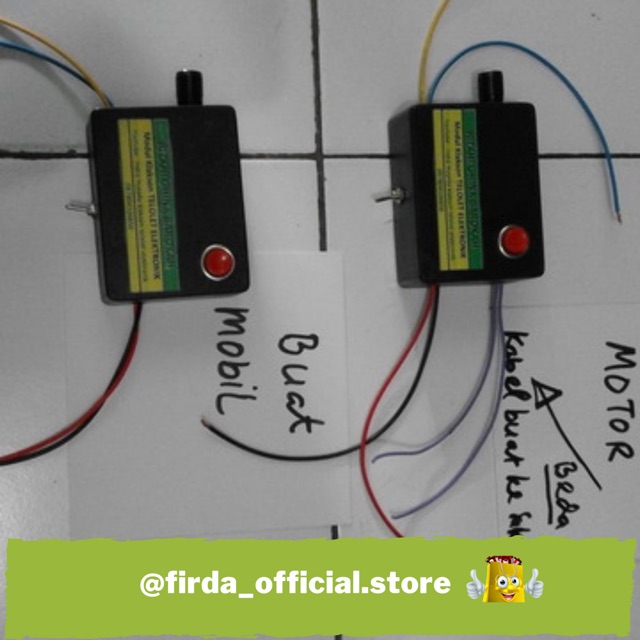 Klakson telolet elektronik toa (1 tombol 12 nada) modul saja