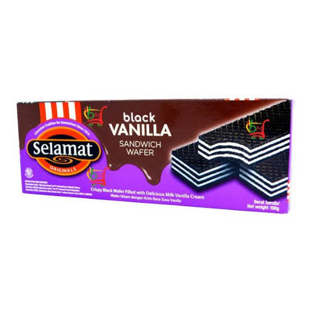 SELAMAT SANDWICH WAFER 145 GRAM ALL VARIAN WAFER SELAMAT CHOCOLATE BLACK VANILA