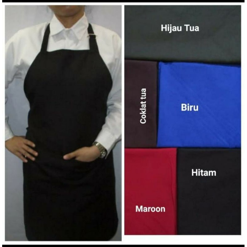 celemek apron masak full profesional murah berkualitas celemek apron masak full profesional murah berkualitas