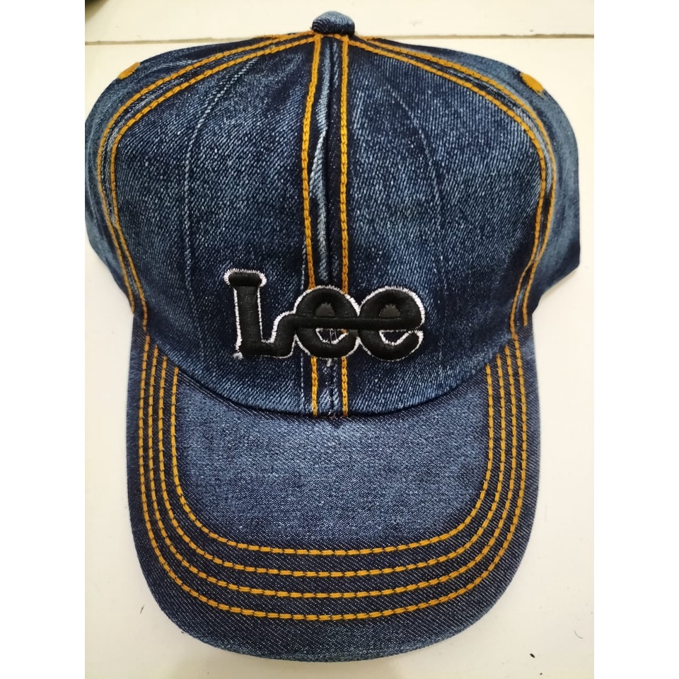 TOPI BASEBALL JEANS UNISEX